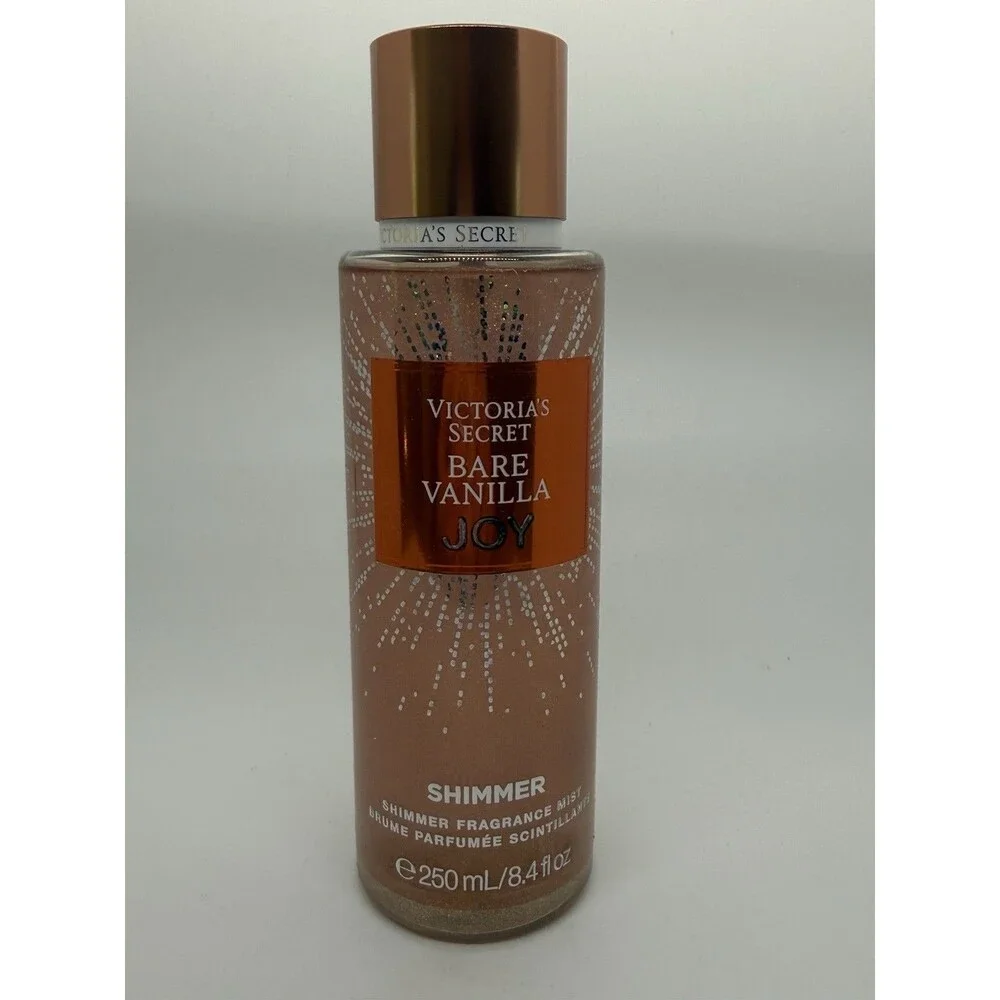 VICTORIA'S‎ SECRET Bare Vanilla Joy Shimmer Fragrance Mist 8.4Oz, Lotion 8Oz New